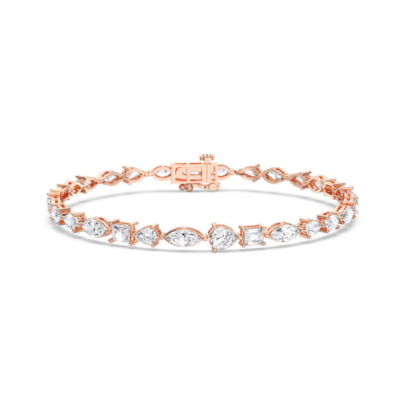 8ct Multishape Tennis Bracelet