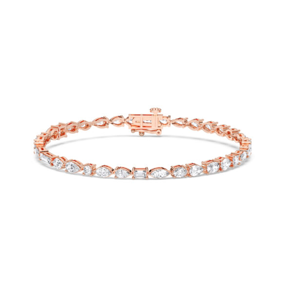 5ct Multishape Tennis Bracelet