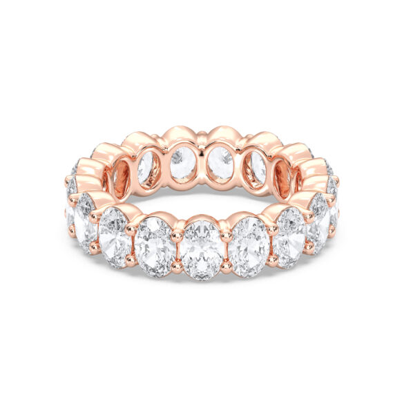 Oval Eternity Band